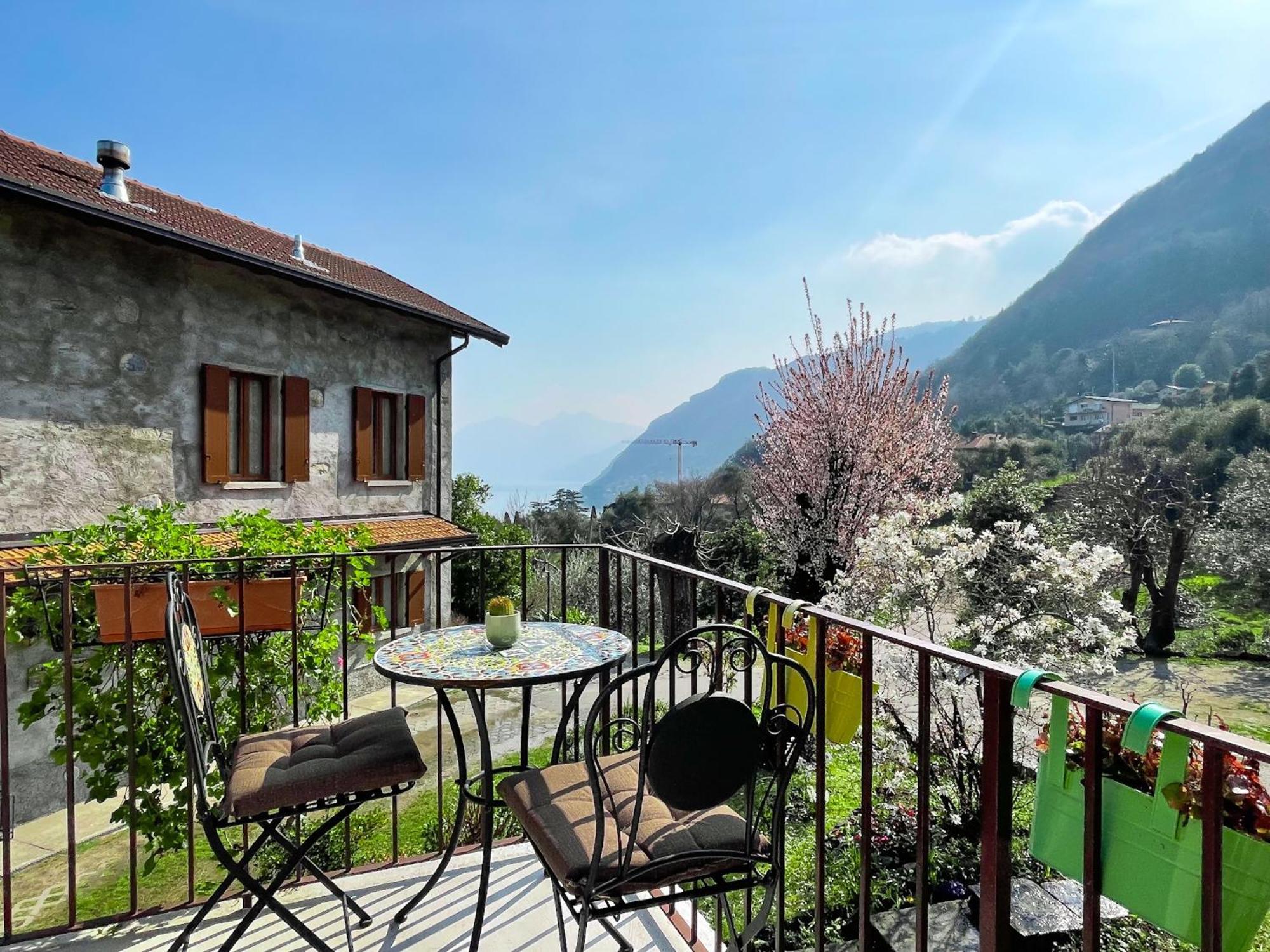 Breva Loft Tra Gli Ulivi Ed Il Lago Bellagio Esterno foto